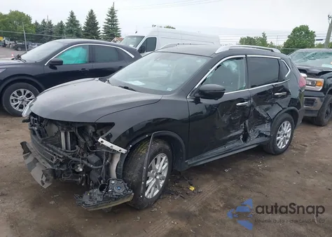 2019 Nissan Rogue Sv z USA, uszkodzony, nr VIN KNMAT2MT7KP500047